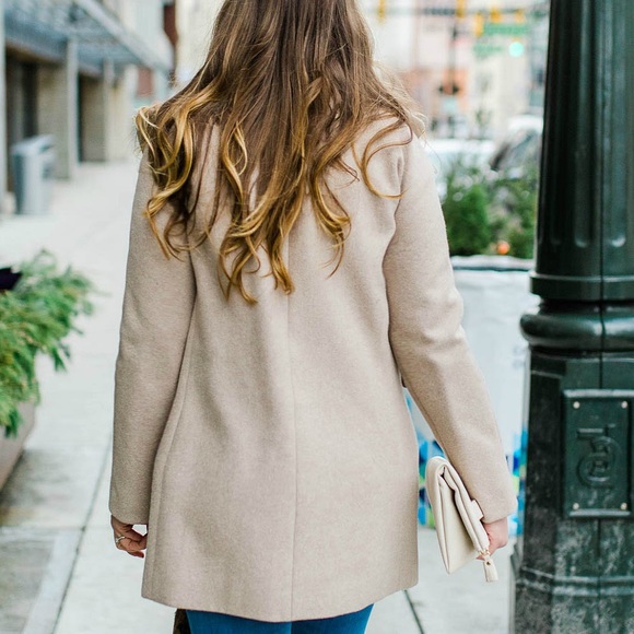 J.crew factory cocoon coat stadium cloth - Picture 4 of 6